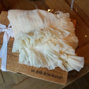 Lovely cloth napkins.